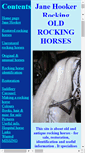 Mobile Screenshot of oldrockinghorses.com