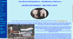 Desktop Screenshot of oldrockinghorses.co.uk